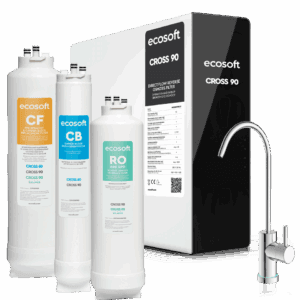 Filtr odwróconej osmozy z przepływem bezpośrednim ecosoft CROSS 90